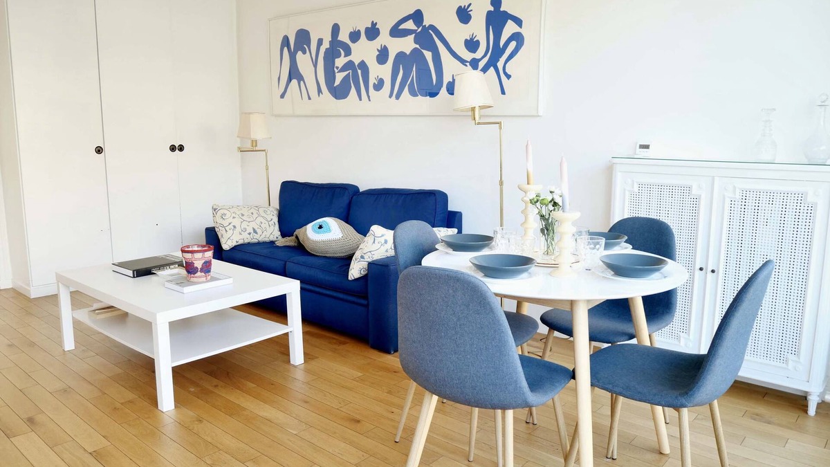 Deauville City Centre Apartment | Deauville Plage - Balcon, Vue Mer & Ville à pied