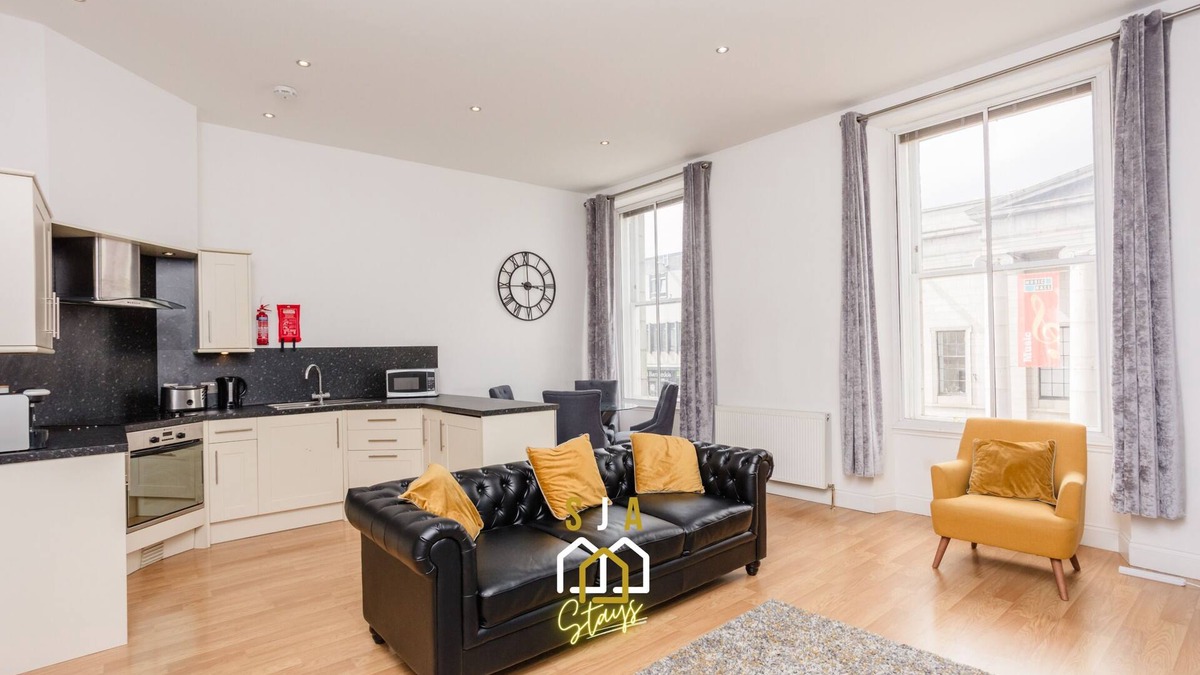 Central Aberdeen Apartment | Dee Retreat 1 - SJA Stays - Modern 1Bed Apartment