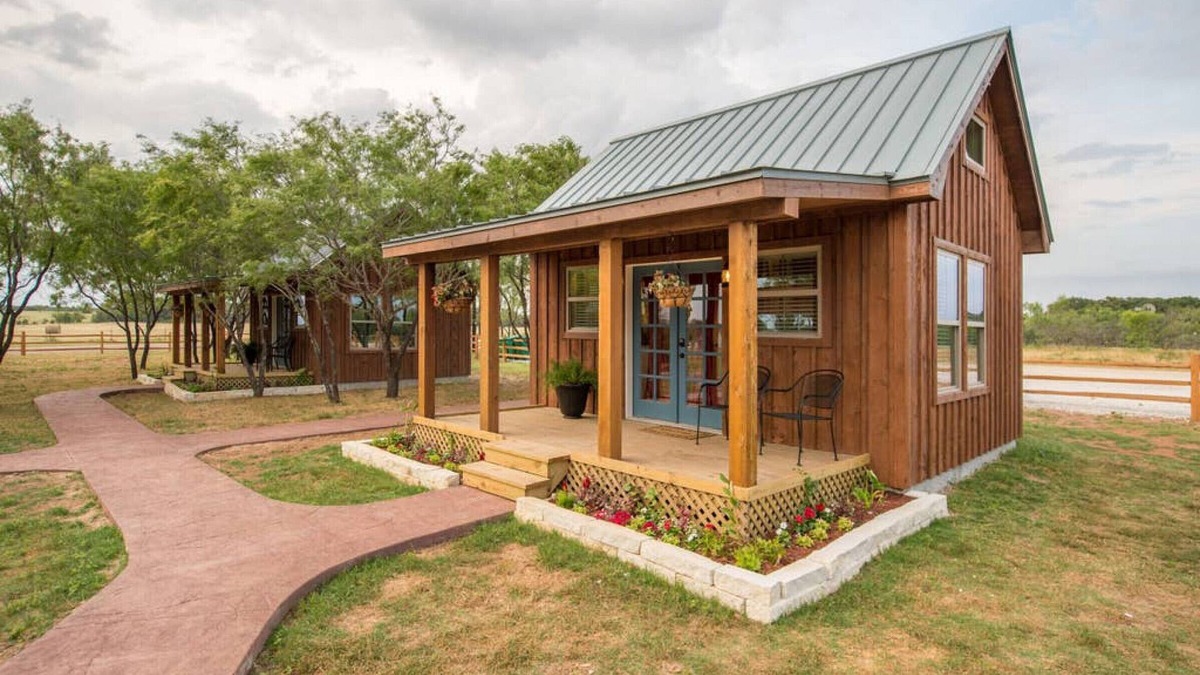 Lacy-Lakeview Cabin | Deerfield Countryside Tiny Cabin #2 - 10min to Silos at Magnolia