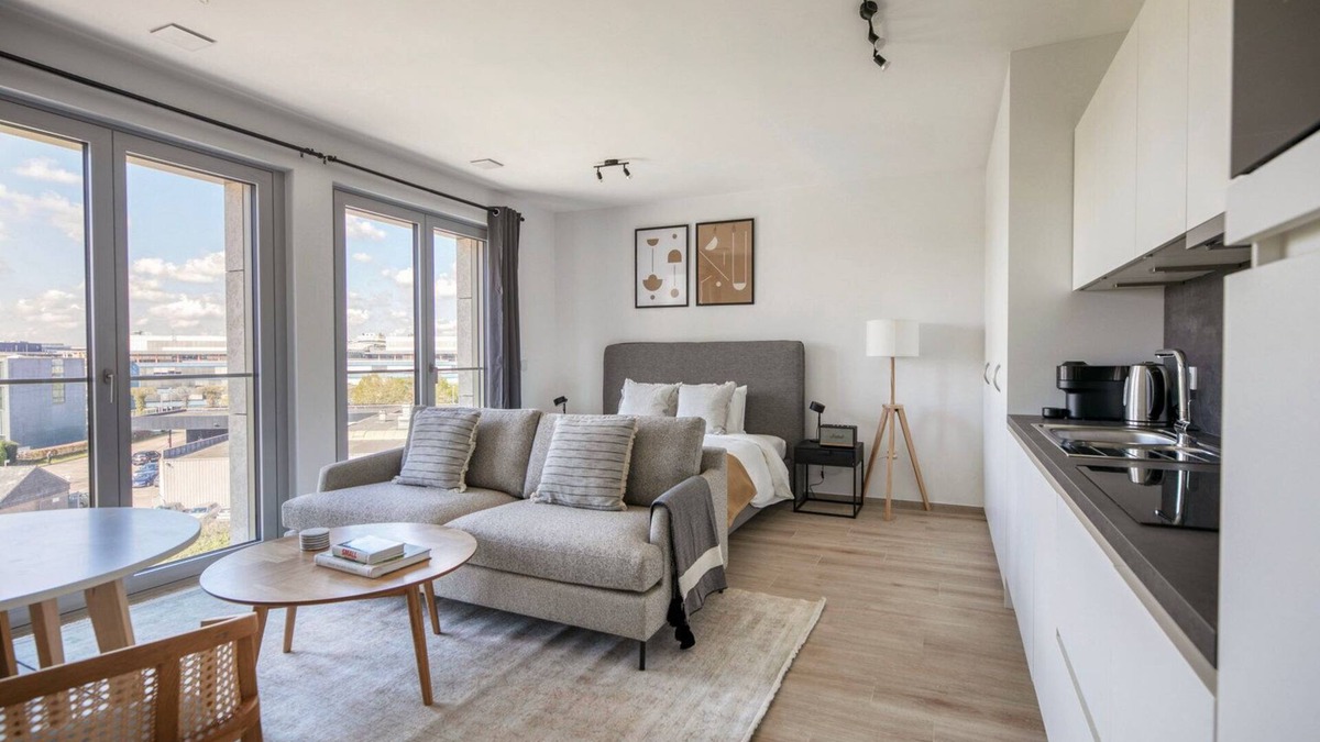 Gasperich Apartment | Delightful Gasperich Studio w/Elevator & Balcony, nr Bus, by Blueground