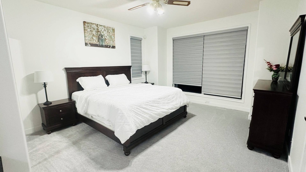 Chestermere House | Delightful ground level basement with AC in charming Chestermere