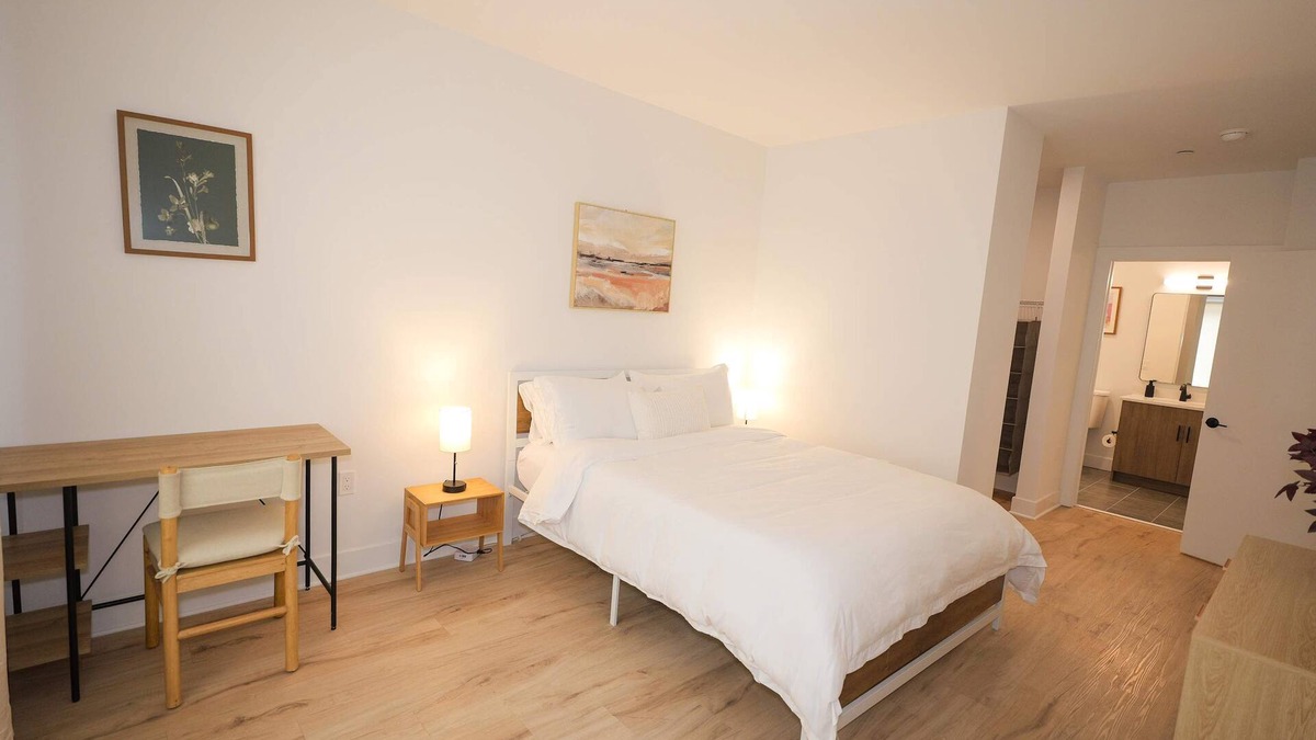 Downtown Apartment | Deluxe 2BR - Parking, Gym, Kids Room, and Wifi