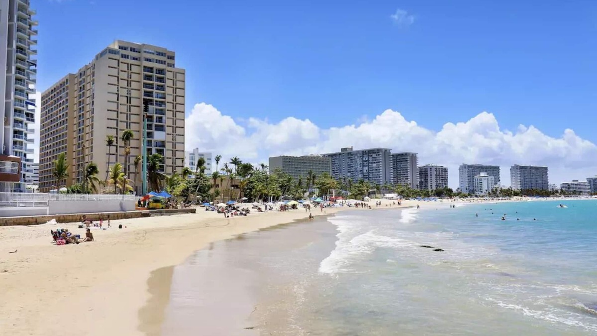 Carolina Apartment | Deluxe Studio at ESJ Towers on Isla Verde Beach