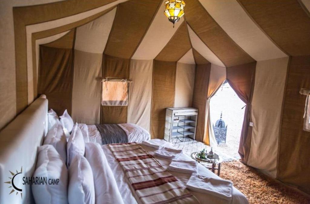 Rissani House | Deluxe triple room for three at Saharian Luxury Camp