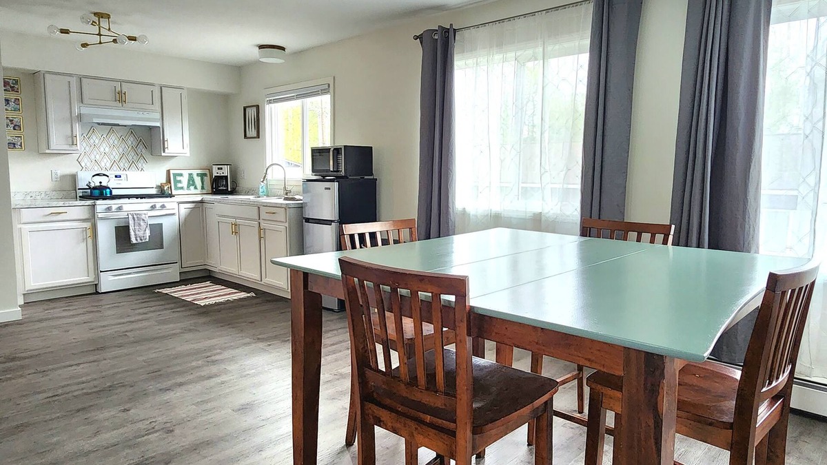 Sand Lake Apartment | Denali Luxe Studio by airports, lakes, hiking, skiing. Newly remodeled.