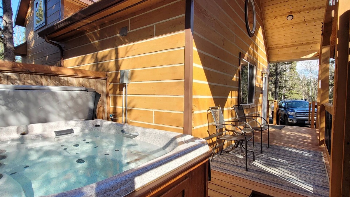 Healy Cabin | Denali Redfox Cabin w/Hot Tub,3 beds,Private