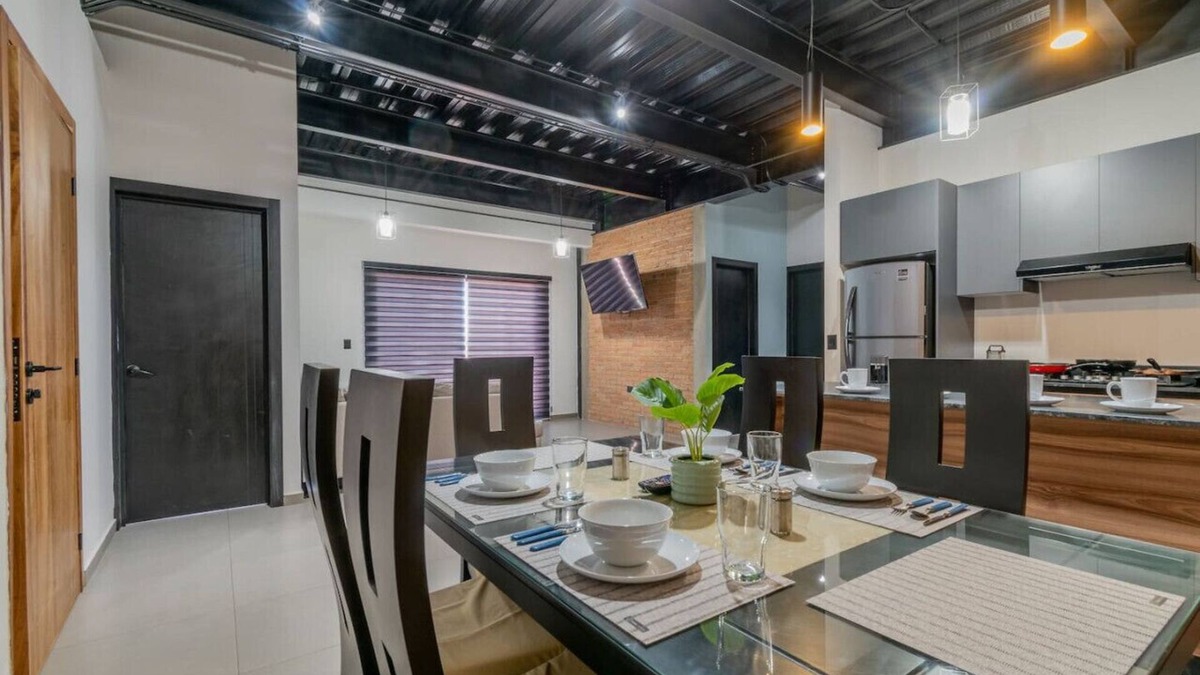 Durango Apartment | Depa Industrial Lujoso y Moderno en Excelente Ubicacion