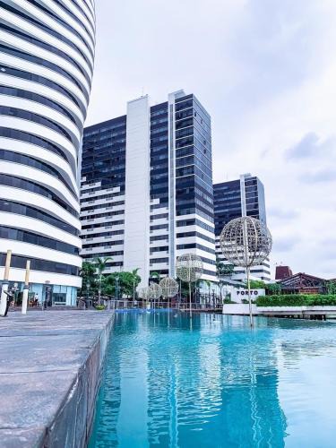 Puerto Santa Ana Apartment | Depa Puerto Santana,AC,WIFI,Bares,Restaurante,segurida 24-7
