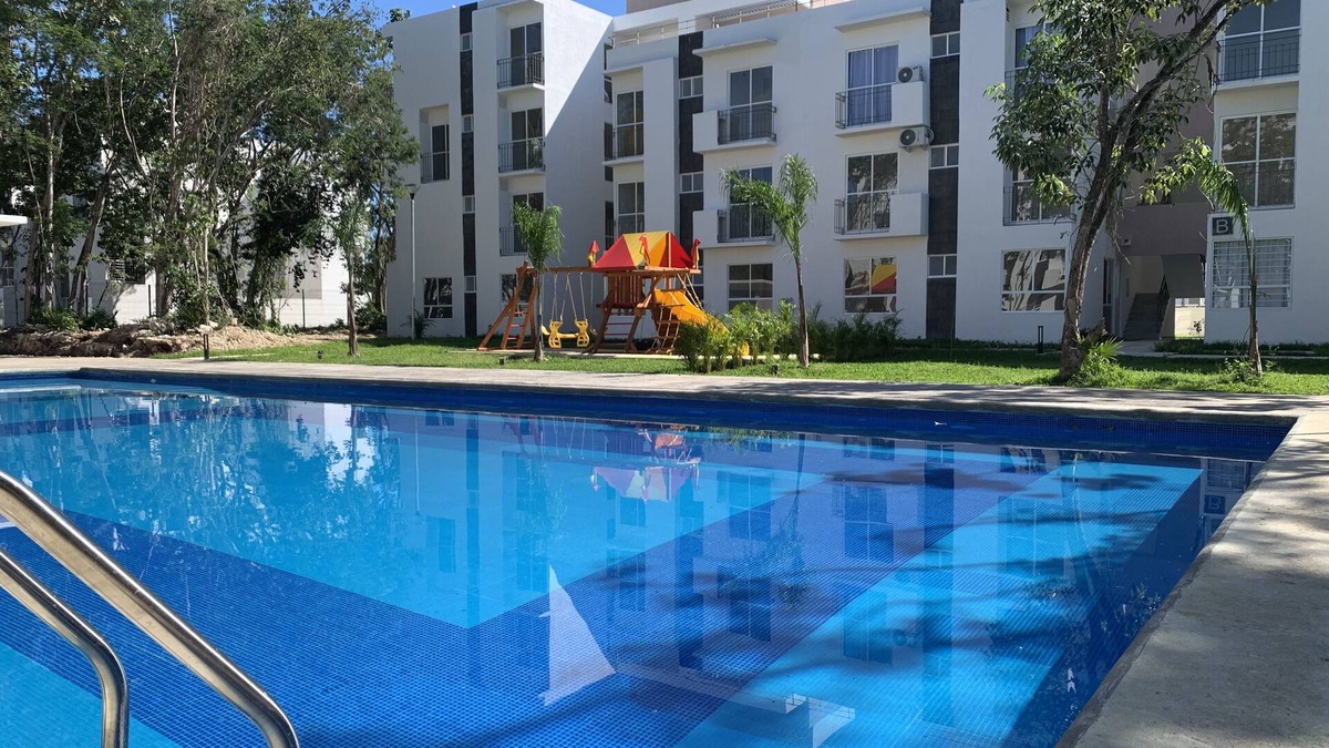 Cancun Apartment | Departamento con 2 habitaciones con vista a la piscina by EITA