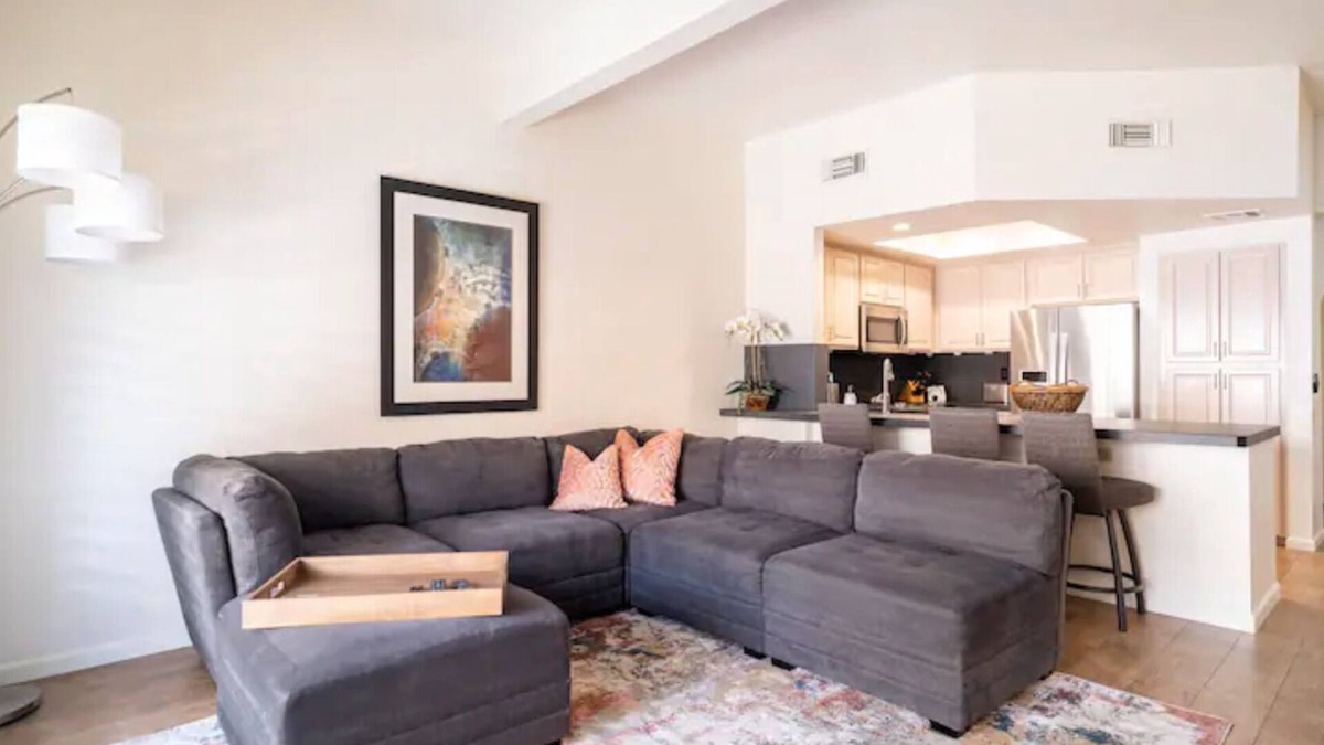 Palm Desert Condo | Desert Chic: Cozy Palm Desert Hideaway with private spa. Pet Friendly!
