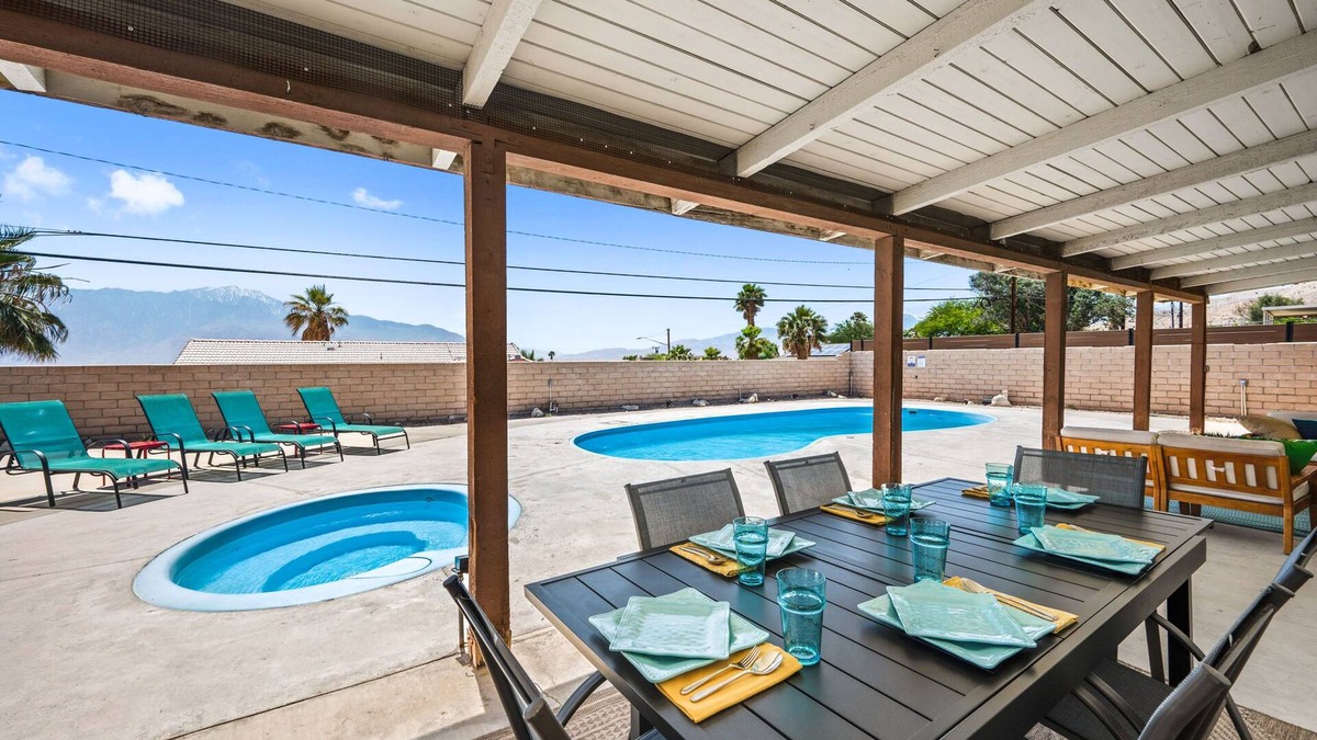 Desert Hot Springs House | Desert Glow - Pool, Hot Tub, Game Room, & Stunning Views