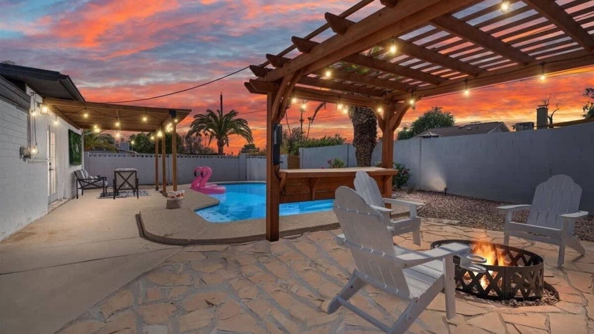 Tempe House | Desert Oasis in Tempe w/Pool and Arcade