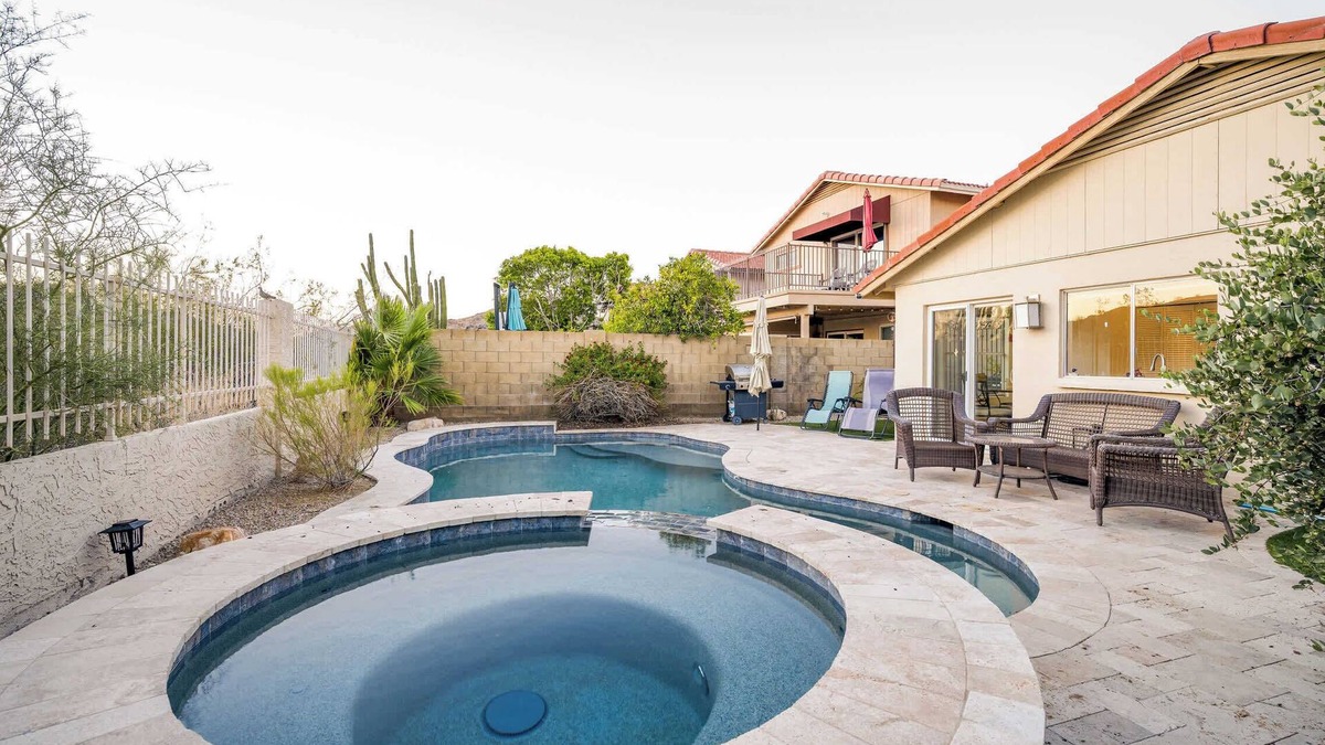 Ahwatukee Foothills House | Desert View Home, Pool & Hot Tub