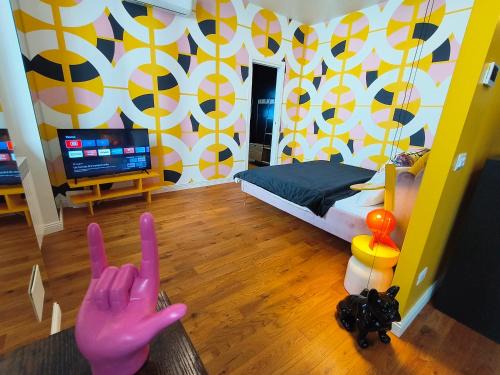Casoretto Apartment | Designed 2 rooms in Milan urban with AC, WiFi and Subway