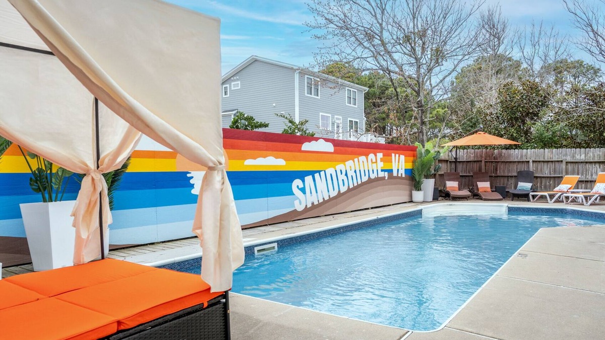Sandbridge House | Designer 7BR w/Pool and Hot Tub. Sleeps 20, Pets Welcome!