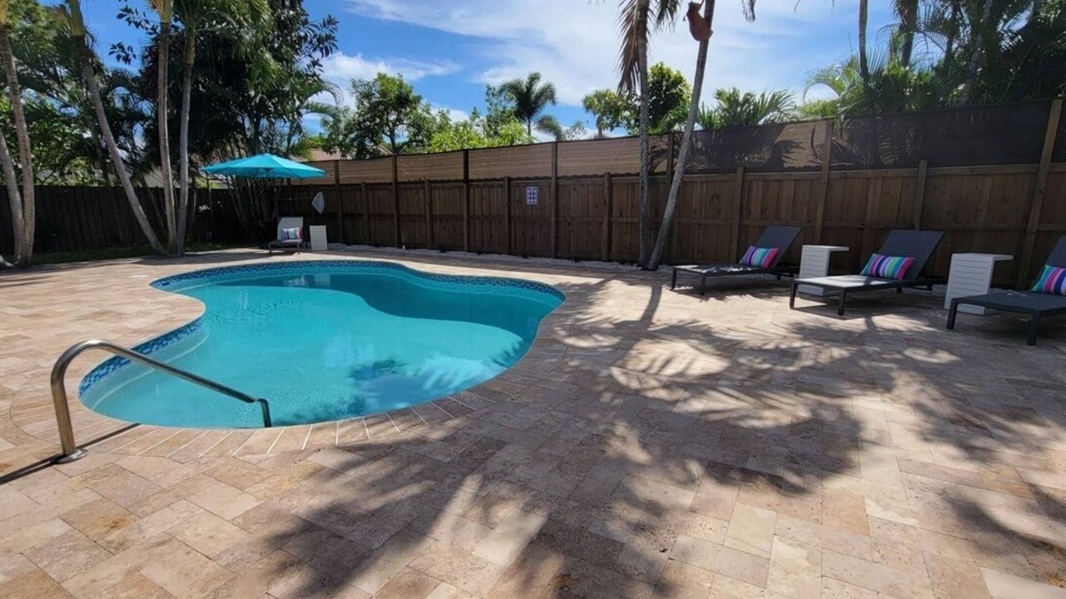 Boca Raton House | Designer House Heated Pool 3 mi. from the Beach & Downtown