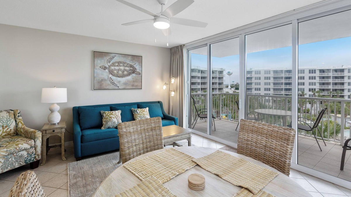 Fort Walton Beach Condo | Destin West Resort, Bayside, Corner- 2 Balconies, Bay and Gulf views