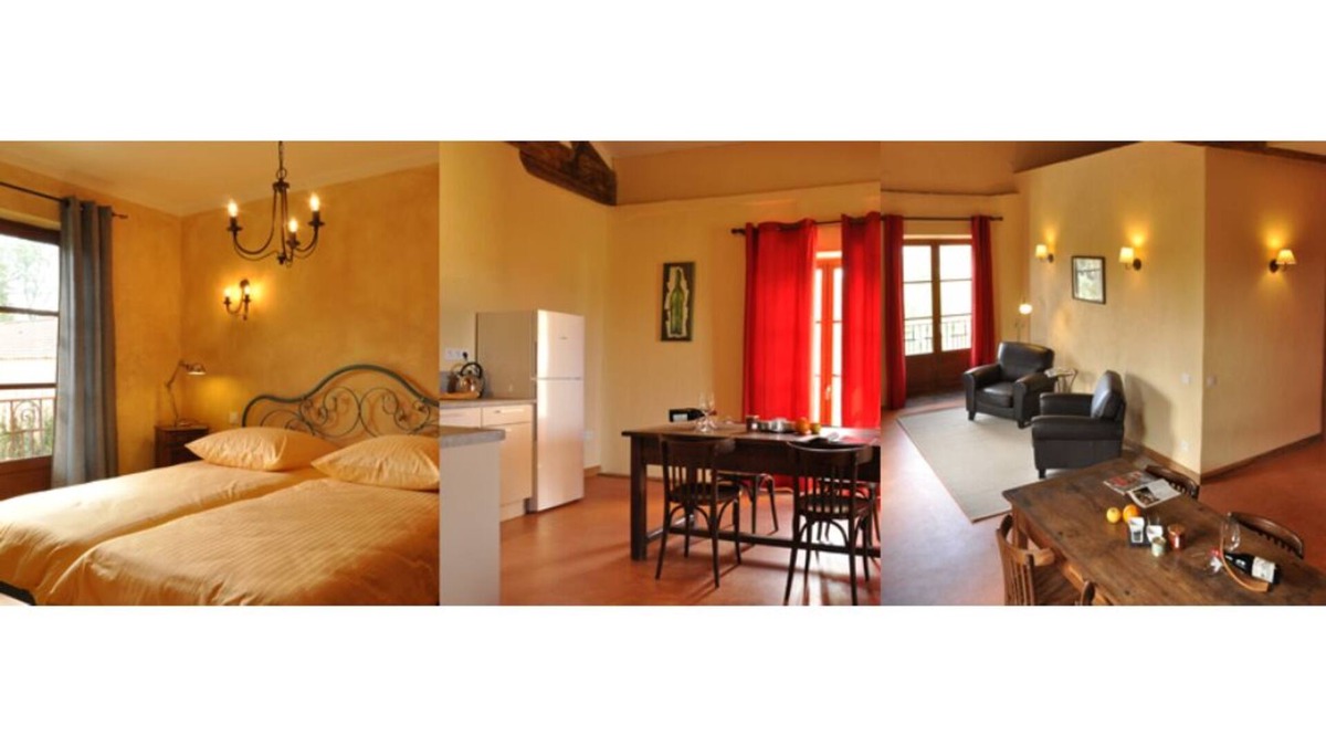 Poilhes Apartment | Die Vinauberge - Sauvignon: Loft in Historischem Weinkeller am Canal du Midi