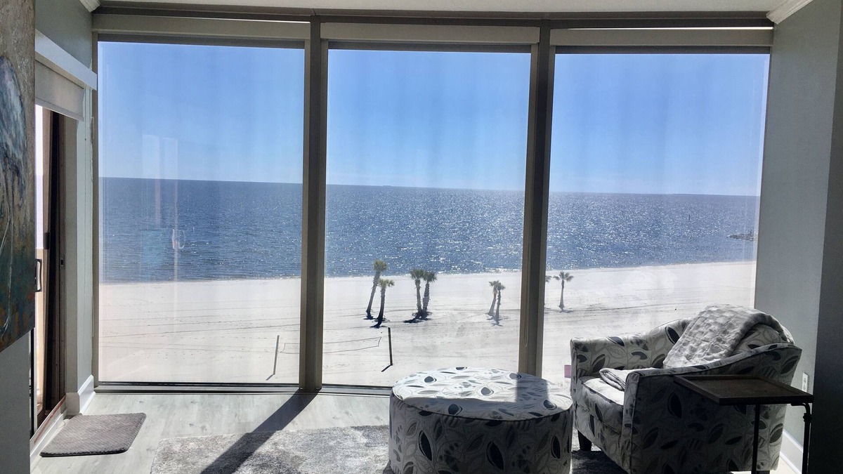 Biloxi Condo | Direct Beachfront 5th. Floor center unit with Million Dollar Views. Seabreeze.