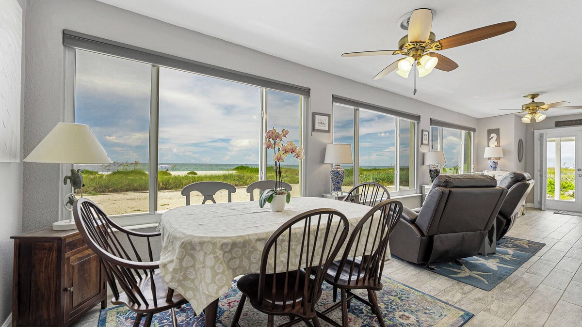Boca Grande Condo | Direct Gulf Front - A view from every window.