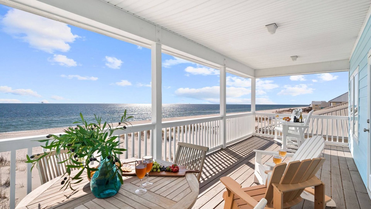 Fort Morgan House | Direct Gulfront Family friendly Modern Home!