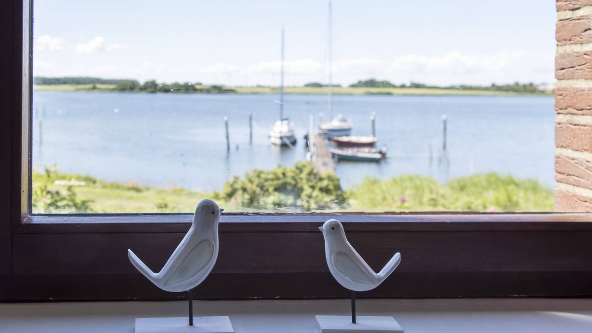 Maasholm Apartment | Direct location on the Schlei: Apartment upstairs with a fantastic view