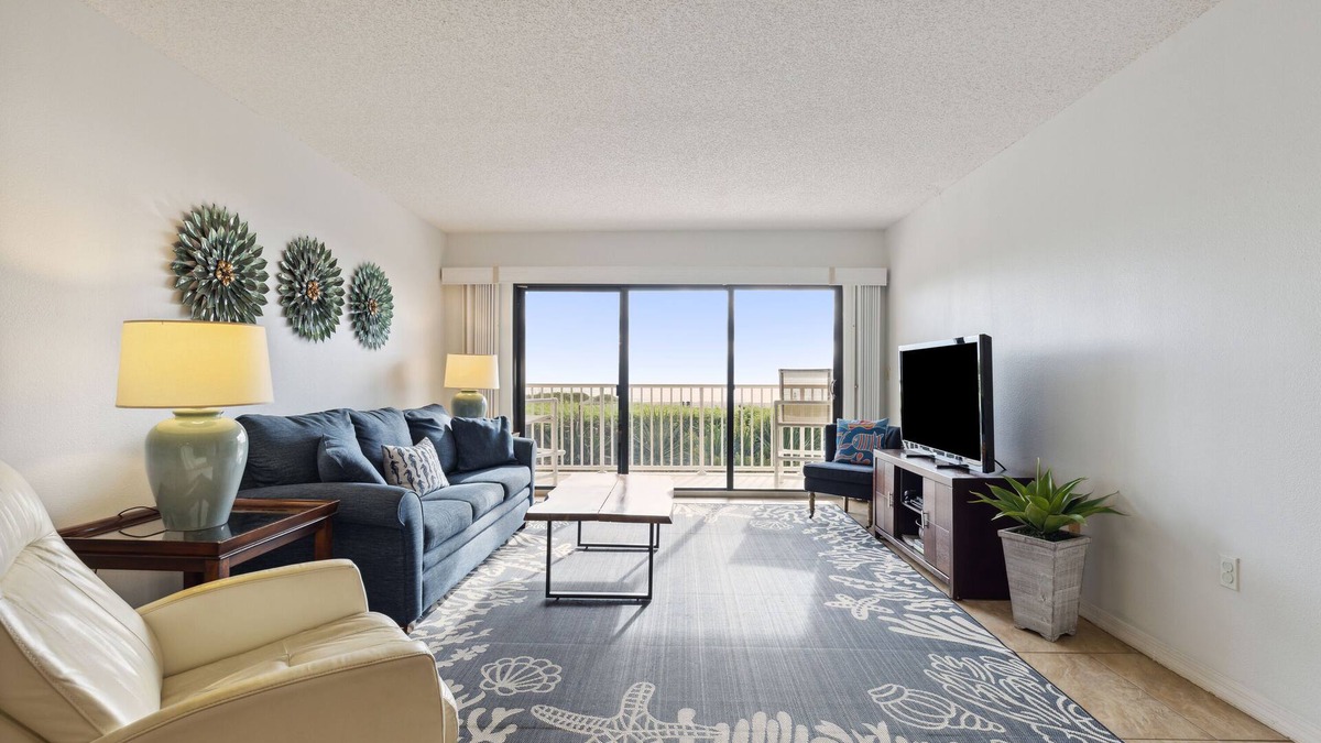 Cocoa Beach Condo | Direct Ocean - Boardwalk Condo - Walk To Most Everything