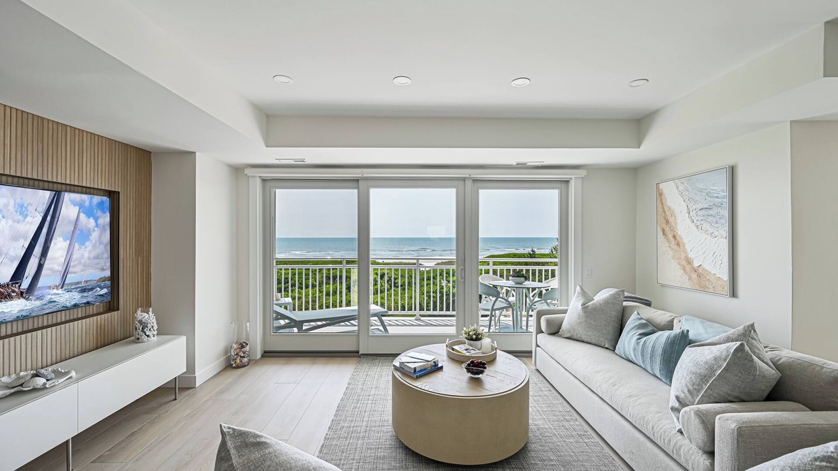 Brigantine Condo | Direct Ocean Front Building with Pool and elevator 4 bedrooms 2.5 bath