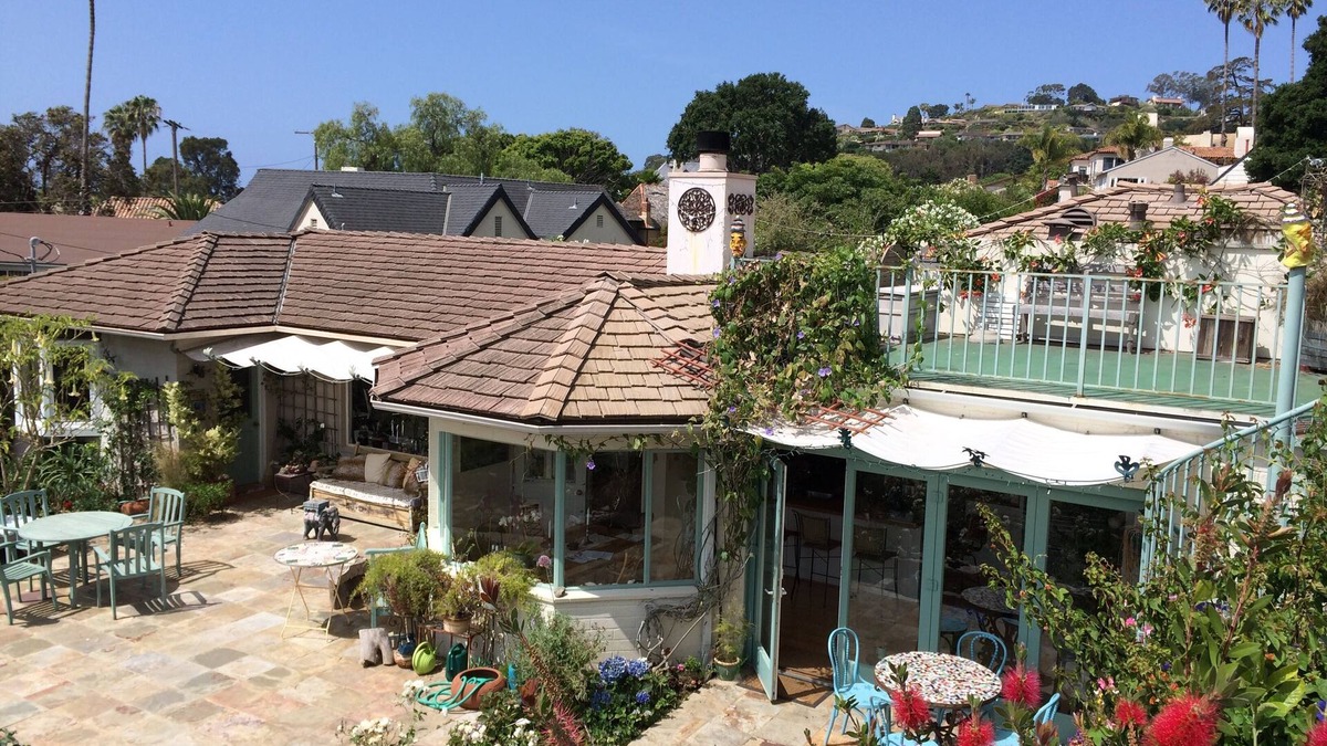 Alta Mesa House | DISCOUNT: Secluded Fanciful View Home near Beaches, Town, Harbor. 30 day minimum