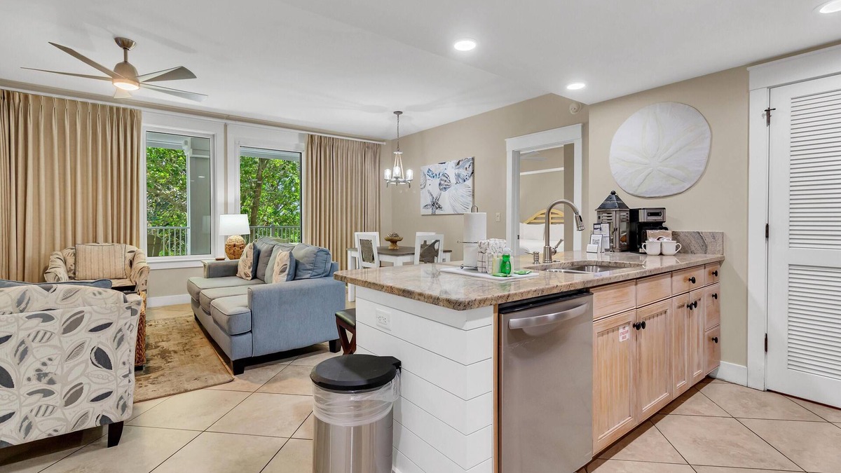 Villa Lago Condo | Discover Serenity: Luxurious One-Bedroom Retreat at the Pilot House at Sandestin Golf and Beach Resort!