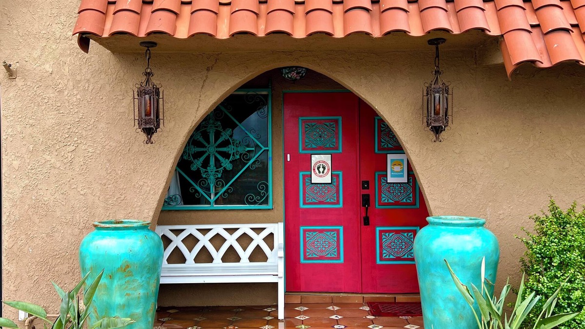 Hermosa Village House | Disney's "Casa de Encanto" - Short Walk to Disney with Central A/C, Pool & Spa!