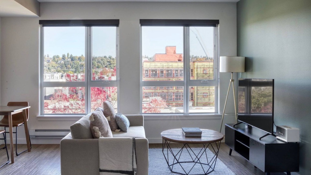 West Woodland Apartment | Divine Ballard Studio w/On-Site Retail, nr ZipCar, by Blueground