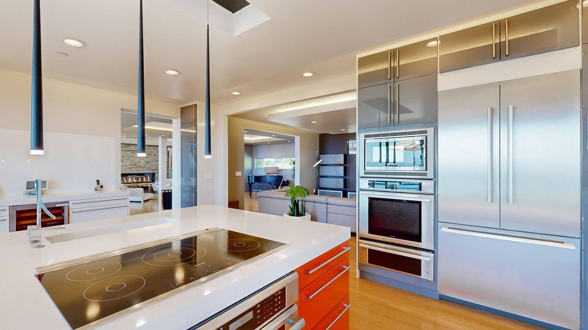 Loyola House | Dog-friendly bay-view home with deck, private saltwater pool, fireplaces, grill