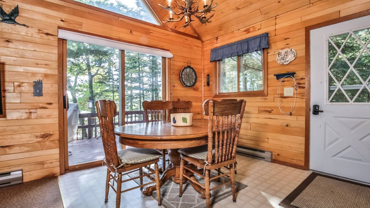 St Germain House | Dog Friendly Cabin on 6 Private Acres on Little Saint Germain Lake!