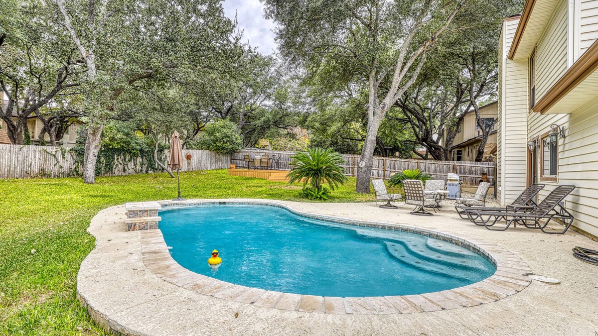 North San Antonio - SAT House | Dog-friendly chic home w/private outdoor pool, gas grill, & enclosed backyard