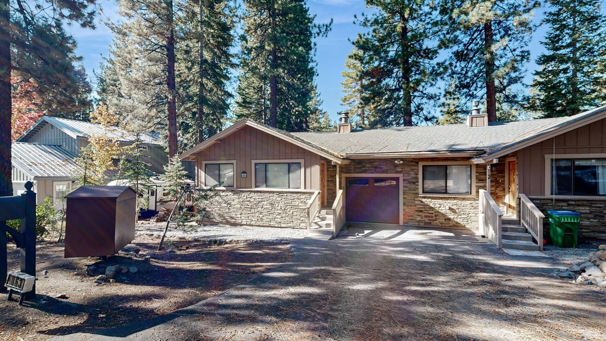 Incline Village House | Dog-Friendly Duplex with fireplace, balcony and free internet