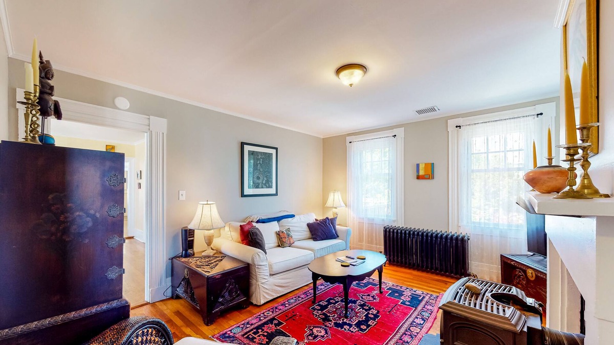 Rockland House | Dog-friendly home 1 block from beach with firepit, amazing ocean views, & office