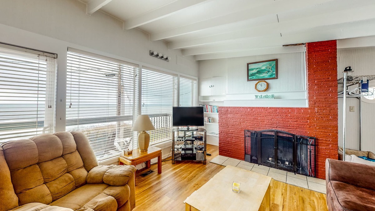 Nelscott House | Dog-friendly home with deck & ocean views - close to the beach