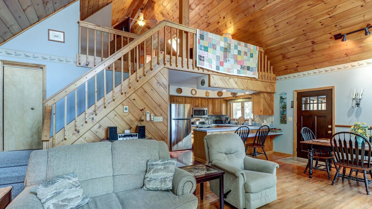 Chestertown House | Dog-friendly lakefront house with 2 living areas, beach nearby