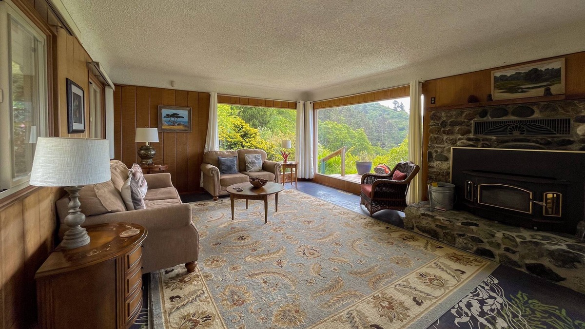 Orick House | Dog-friendly, waterfront home with ocean views, private hot tub & deck
