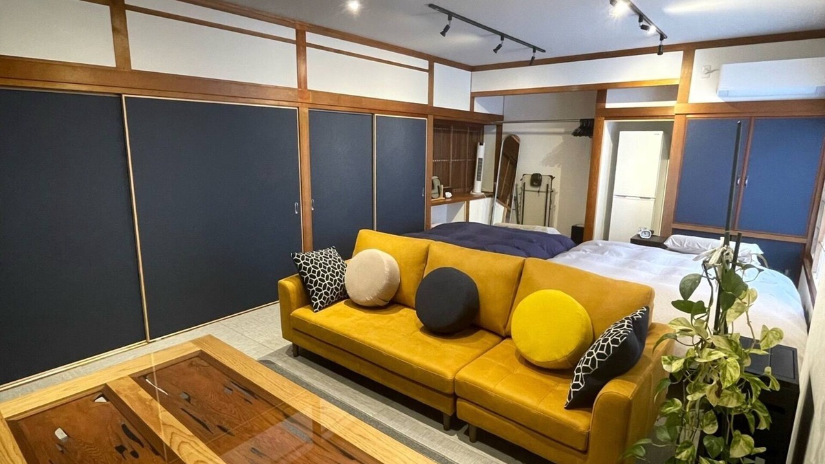 Myoken Shinkawa Onsen House | Dog ok】Kagoshima Airport 15 min/Natural hot spring/PV sauna/Parking lot available/1 couple only