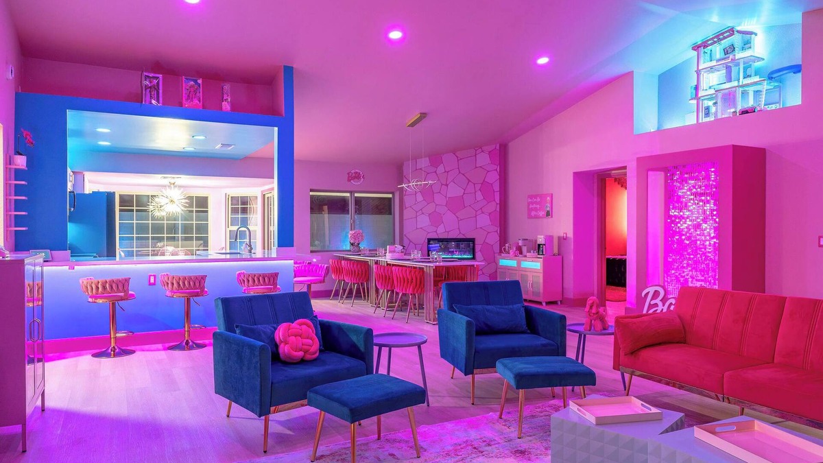 Summersett Village House | Dollhouse Daydream Barbie-inspired, Spacious 5-bedroom house with heated pool