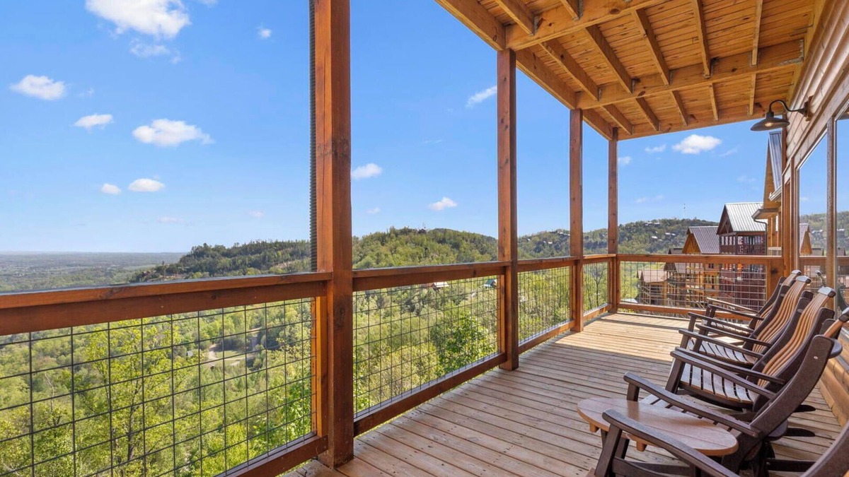Gatlinburg - Pigeon Forge Resort | Dolly Valley View is a gorgeous modern cabin with maximum entertainment