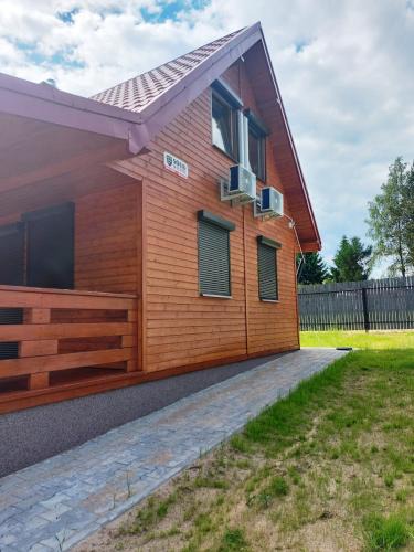Morag Ski Chalet | Dom NARIE na Mazurach nad Jeziorem Narie