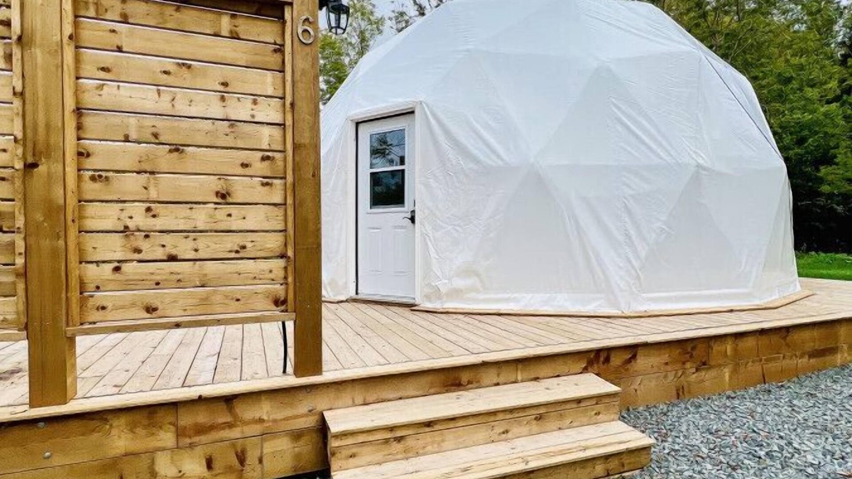 West Bay Cabin | Dome 6 · Lakeside Luxury Dome Experience Private Hot Tub