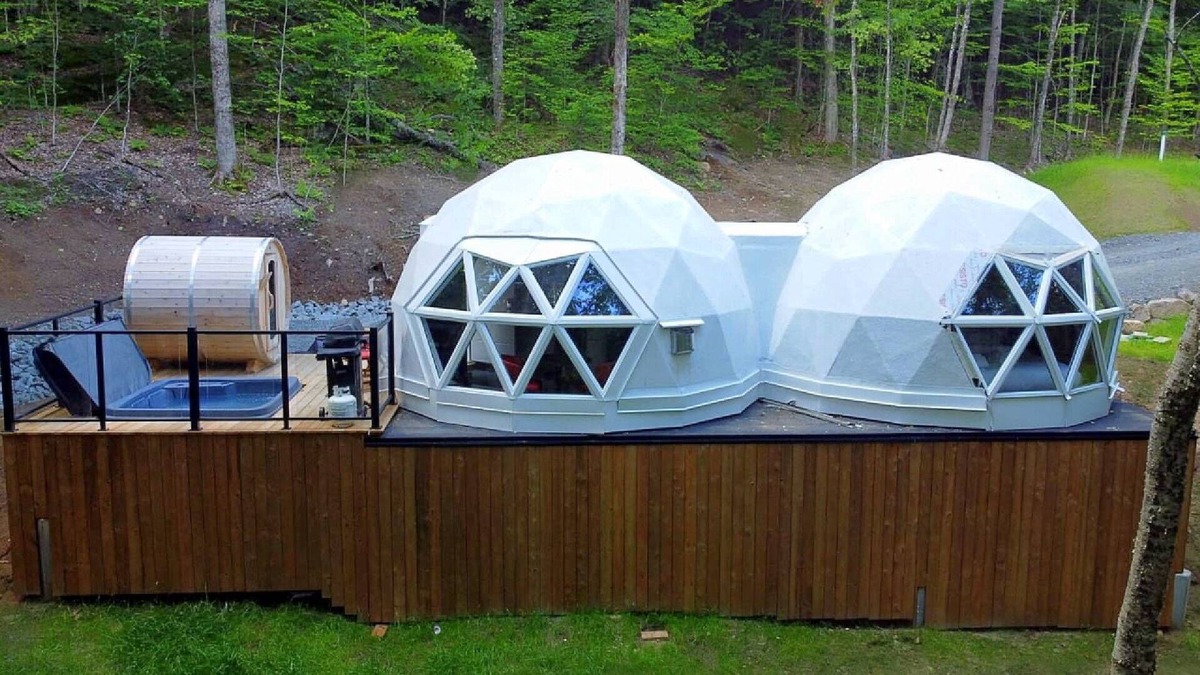 La Conception Ski Chalet | Dome at Bel Air Ideal for a couple Private Jacuzzi & sauna - Bbq - Gas fireplace