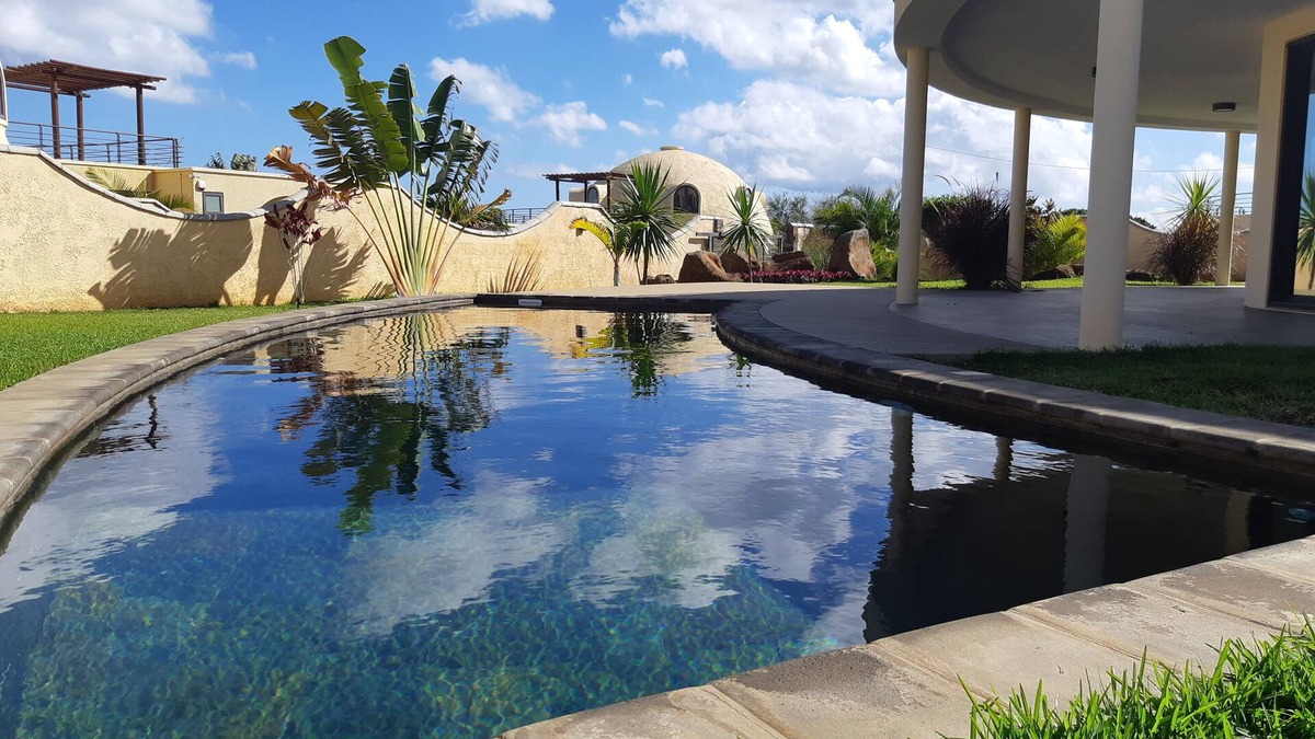Albion Villa | dome of Mauritius, a space of relaxation, calm, bright and contemporary.
