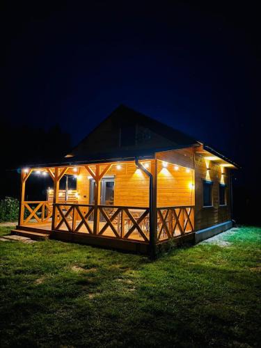 Miedzyrzec Podlaski Apartment | Domek z jacuzzi i kominkiem - cisza, natura, relaks