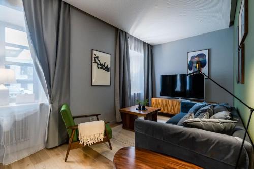 Uzupis Apartment | Domillion 1bdr brand-new Uzupis apt w free parking