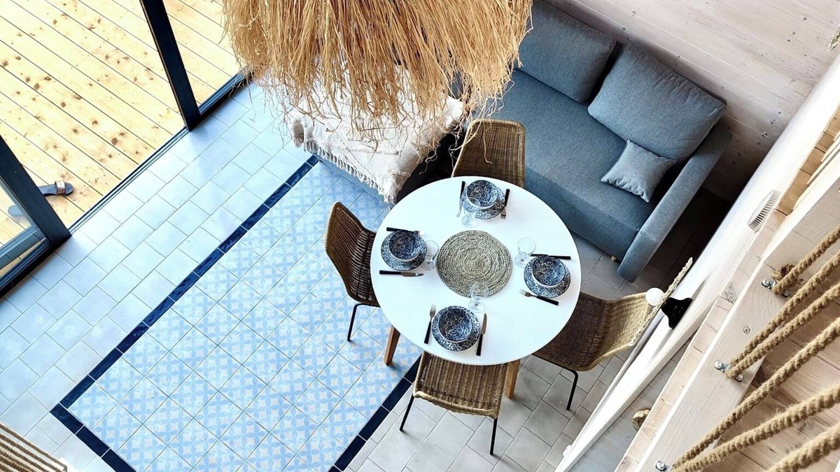 Mielno Apartment | Domki Wakacyjne Boho z podgrzewanym basenem, blisko morza, dla Rodzin z dziećmi
